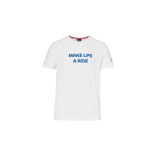 T-shirt Make Life a Ride Uomo